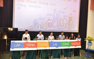 Google chắp cánh sáng tạo với dự án "Lập trình tương lai" cho trẻ