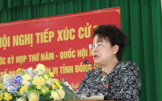 Bà Phan Thị Mỹ Thanh bị cử tri TP Biên Hòa truy vấn về tư cách ĐBQH