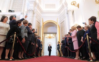 Ông Putin tuyên thệ nhậm chức tổng thống Nga lần 4