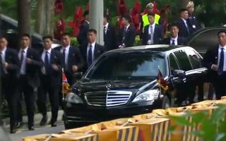 Những lớp "lá chắn" quanh ông Kim Jong-un ở Singapore