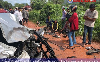 Vợ chồng hoàng thân Campuchia bị tông xe, 1 người thiệt mạng