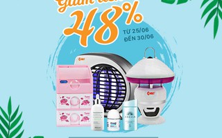 SALE 48% - Sắm ngay đồ gia dụng và sản phẩm chăm sóc da