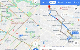 Google Maps ra mắt nhiều tính năng cho người đi xe máy tại Việt Nam