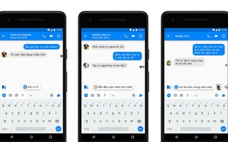 Chat trên Messenger Facebook có thêm tính năng gợi ý thông minh