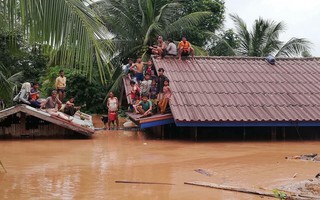 Vỡ đập thủy điện Lào: Mưa quá lớn, vừa thông báo xả đập thì vỡ đập