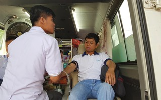CNVC-LĐ hiến máu cứu người