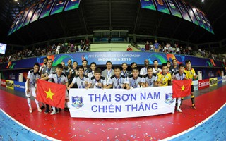 Thái Sơn Nam về nhì futsal châu Á