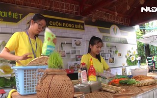 Thưởng thức món chay tại Tuần lễ ẩm thực chay “Mùa sen nở”