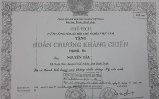 Đi lính cho địch, nhưng khai man hồ sơ để nhận Huân chương Kháng chiến