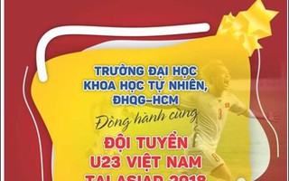 Trường ĐH yêu cầu sinh viên ăn mặc lịch sự, không quá khích khi xem Olympic Việt Nam - Hàn Quốc