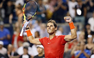 Clip: Nadal thắng nhẹ Paire, vào đối mặt Wawrinka ở Rogers Cup 2018