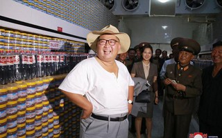 Hình ảnh lạ của ông Kim Jong-un