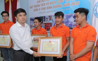 Bộ GD-ĐT vinh danh nhà vô địch Robocon ABU 2018