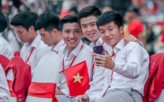 Đốn tim hình ảnh "siêu cute" của tuyển thủ Olympic Việt Nam