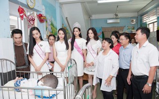 Chuyến từ thiện đầu tiên của tân hoa hậu Trần Tiểu Vy