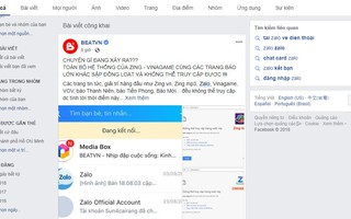 VNG gặp sự cố, Zalo và một số báo điện tử không thể truy cập được