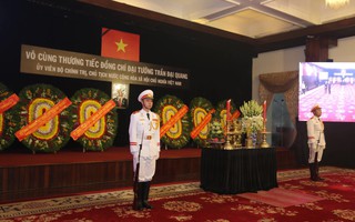 TP HCM: Hàng ngàn người dự Lễ truy điệu Chủ Tịch nước Trần Đại Quang
