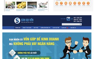 Sàn gọi vốn dễ biến tướng