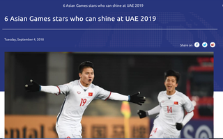 AFC xếp Quang Hải vào 6 tài năng đáng xem nhất Asian Cup 2019