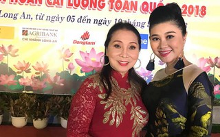 NSƯT Quế Trân gây tranh cãi khi ngồi "ghế nóng" Liên hoan cải lương toàn quốc