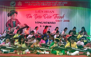 Khai mạc liên hoan "Em yêu đàn tranh"