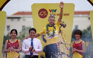 David Van Eerd vẫn giữ chắc Áo vàng Cúp Tôn Hoa Sen 2018