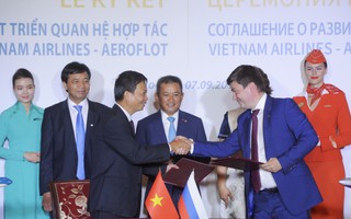 Vietnam Airlines kỷ niệm 25 năm bay đến Nga