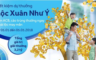 Gửi tiết kiệm trúng 1 lượng vàng