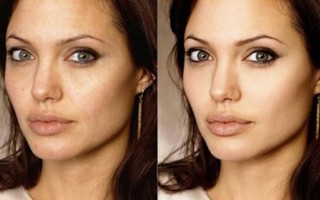 Trước và sau photoshop của dàn mỹ nhân Hollywood