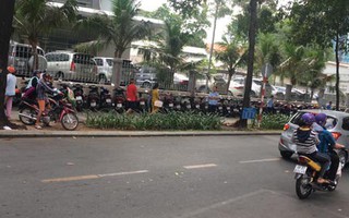 Sau bài điều tra trên Báo Người Lao Động: Thanh tra toàn bộ bãi xe vỉa hè