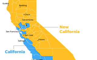 California Mới tuyên bố độc lập khỏi California, quyết thành bang 51