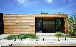 Ngôi nhà tuyệt đẹp kết hợp giữa bê tông và gỗ