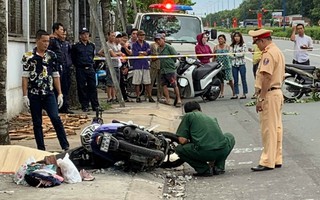 Tông xe máy vào gốc cây, cô gái chết tại chỗ