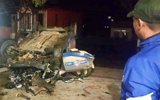 Tài xế uống rượu bia, lái taxi "điên" gây tai nạn ở Lâm Đồng, 3 người chết