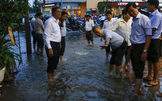 Triều cường dâng cao, Cần Thơ yêu cầu nắm chính xác số lượng học sinh đến và về