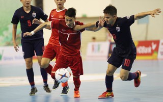 Futsal Việt Nam tiếp tục bị Thái Lan lấn lướt