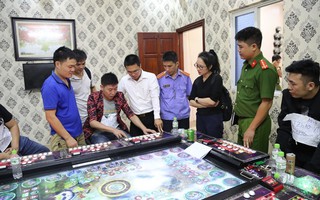 Đồng loạt đột kích 5 ổ cờ bạc trá hình do người Trung Quốc điều hành