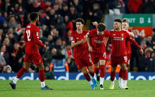 Rượt đuổi 10 bàn thắng, Liverpool hạ Arsenal ở cúp Liên đoàn