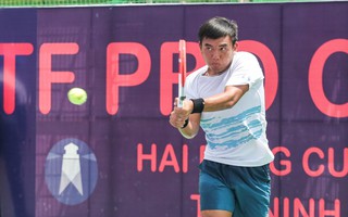 Thua hạt giống số 1, Hoàng Nam sớm chia tay ITF World Tennis Tour M25