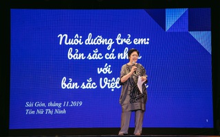 Bà Tôn Nữ Thị Ninh: Ngồi canh con học là sự thất bại trong giáo dục