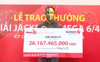 Lần đầu tiên, một người nước ngoài trúng vé số Vietlott hơn 26 tỉ đồng