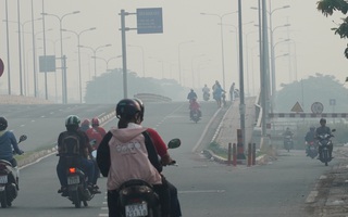 TP HCM: Toàn bộ trạm đo mức ô nhiễm không khí hiện "màu nguy hiểm"