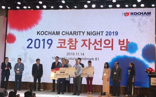 Hơn 4 tỉ đồng từ "Đêm từ thiện KOCHAM"
