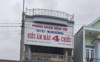 Phú Yên: Đình chỉ phòng khám tư tiêm thuốc trước khi bé 10 tuổi tử vong