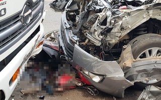 Trung tá nồng nặc mùi cồn lái xe gây tai nạn làm chết cô gái 18 tuổi?