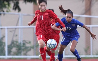 Tuyển bóng đá nữ Việt Nam - Thái Lan: 1-1: Bài học đắt giá về không chiến