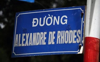 Đà Nẵng dừng đặt tên đường Alexandre de Rhodes