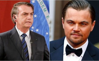 Tổng thống Brazil đổ lỗi Leonardo DiCaprio vụ cháy rừng Amazon