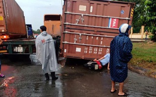 Ngăn chặn hiểm họa thùng container