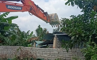 Đà Nẵng: Cưỡng chế tháo dỡ hàng loạt "nhà ma" trái phép chờ đền bù